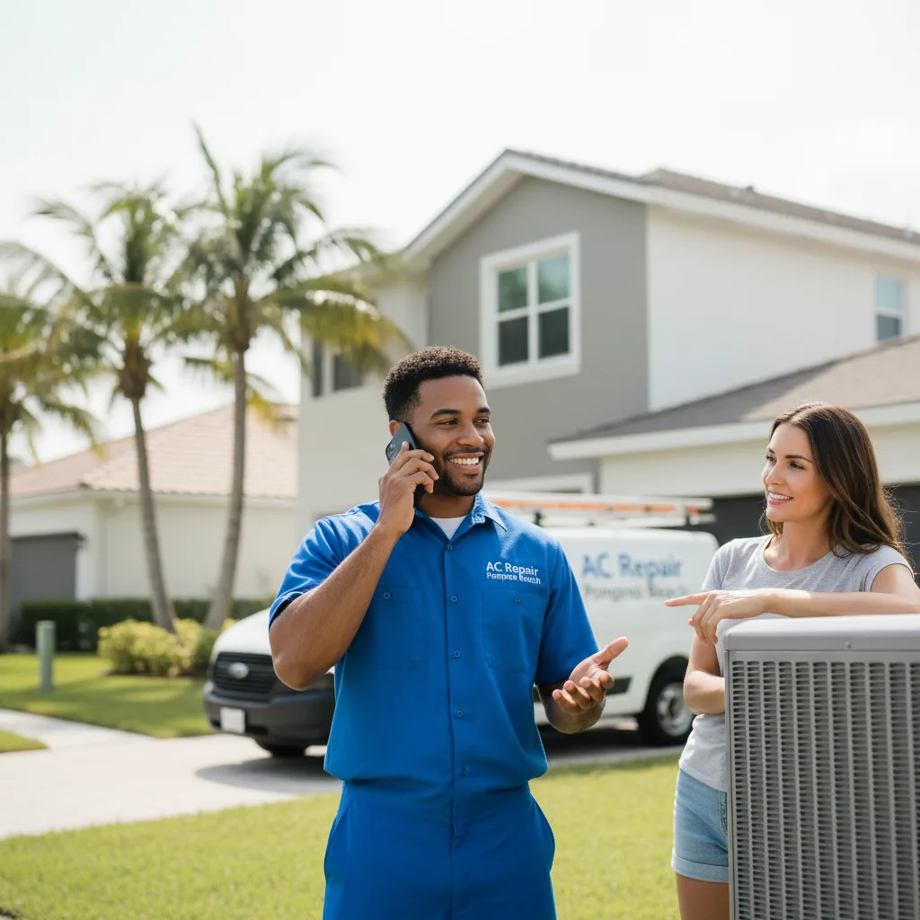 AC Repair Pompano Beach customer support in Weirton